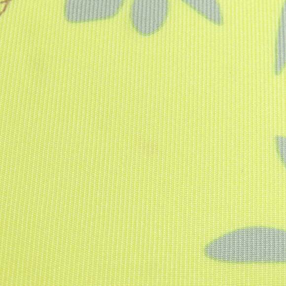 HERMES Yellow Silk Scarf - Picture 11 of 13